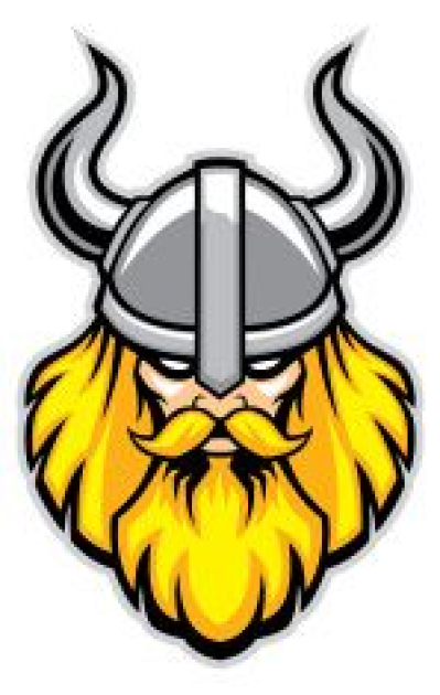 399x630 Viking Warrior Head Mascot Vector Art Illustration Png