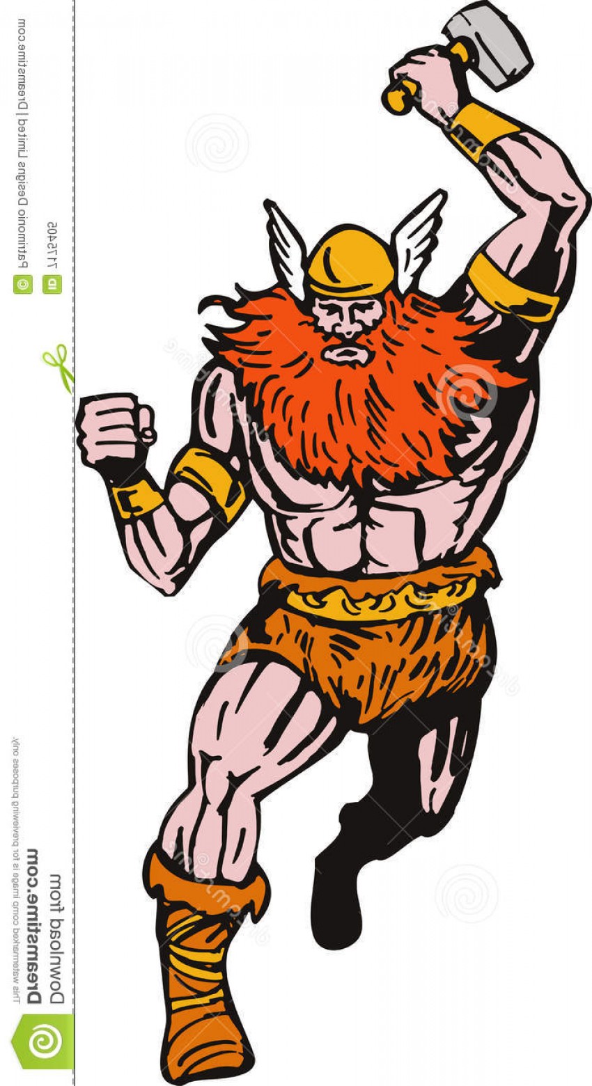 850x1560 Royalty Free Stock Photo Viking Attacking Hammer Image Cqrecords