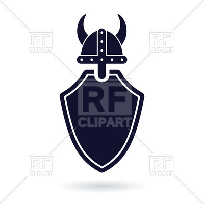 400x400 Viking Shield Protection Vector Image Of Icons And Emblems