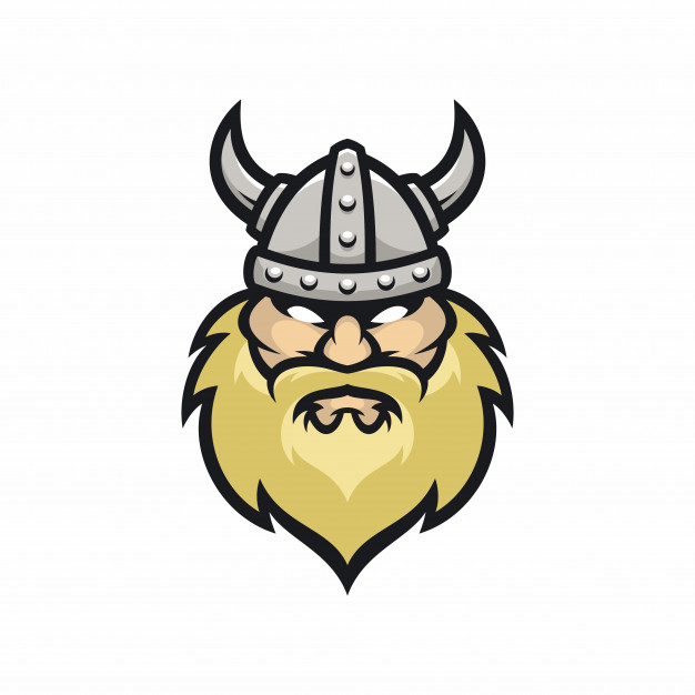 626x626 Viking Vector Logo Icon Illustration Vector Premium Download
