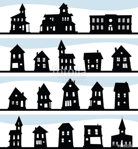 Download Village Silhouette at GetDrawings | Free download