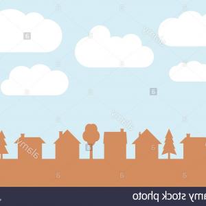 Village Silhouette Vector at Vectorified.com | Collection of Village ...