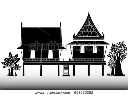 Download Village Silhouette Vector at Vectorified.com | Collection ...