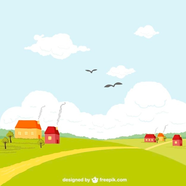 Download Village Silhouette Vector at Vectorified.com | Collection ...