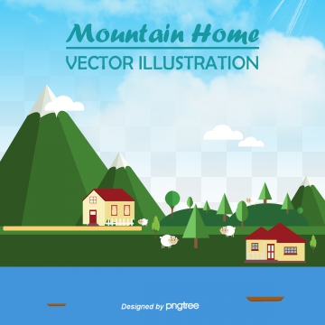 360x360 Village Vector, Free Download Village House, Global Village, Snow