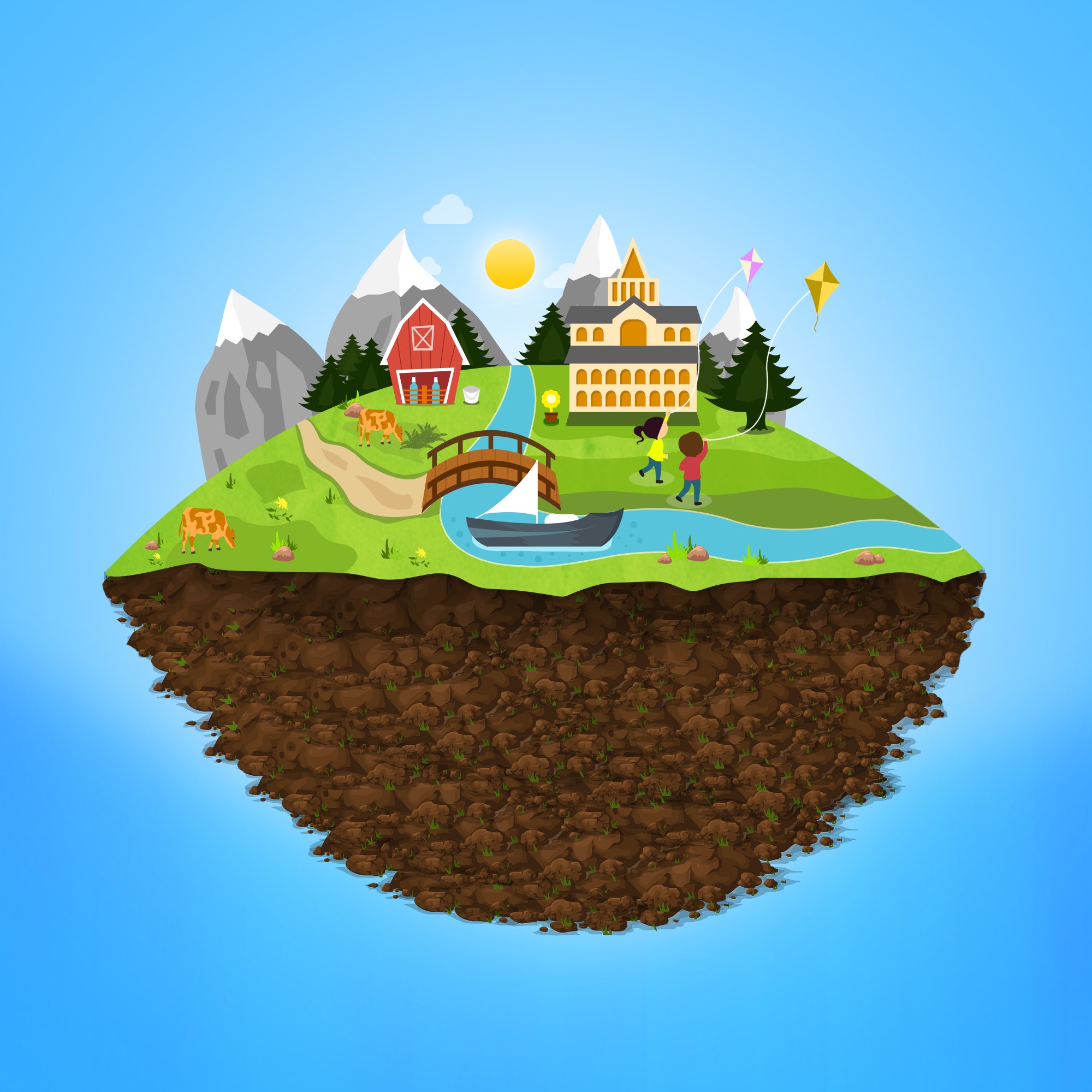 2000x2000 Free Stock Photo Of Mountain Village, Village, Village Vector