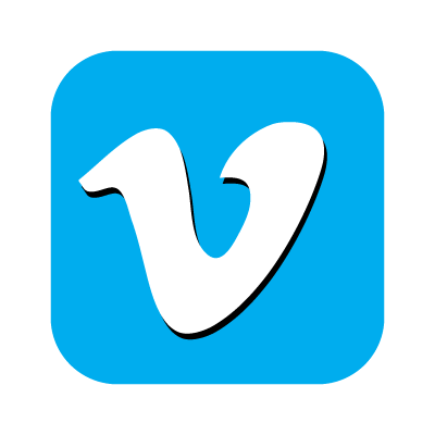 400x400 Vimeo Icon Vector