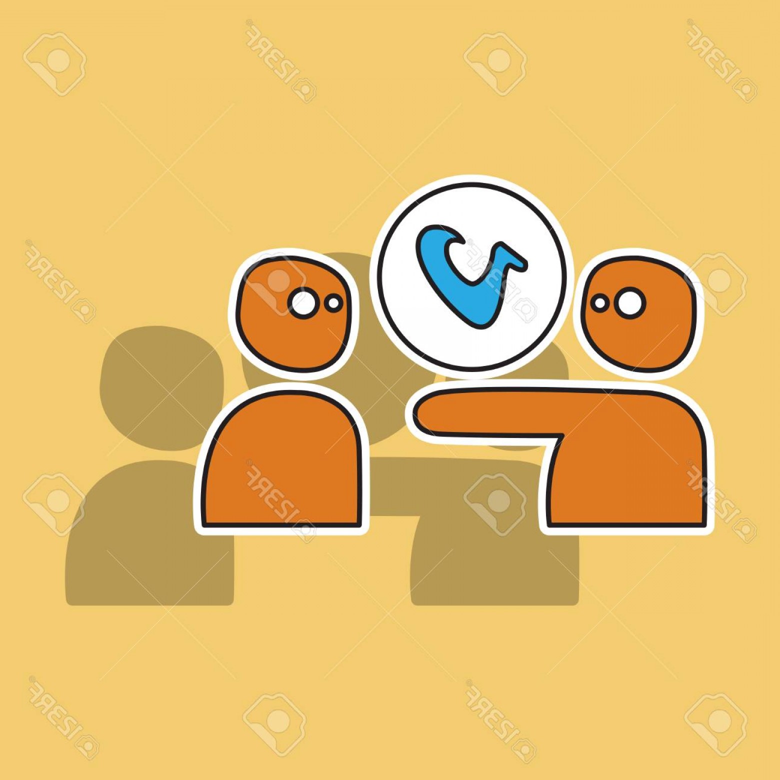 1560x1560 Photostock Vector Sticker Vimeo Icon On Background Geekchicpro