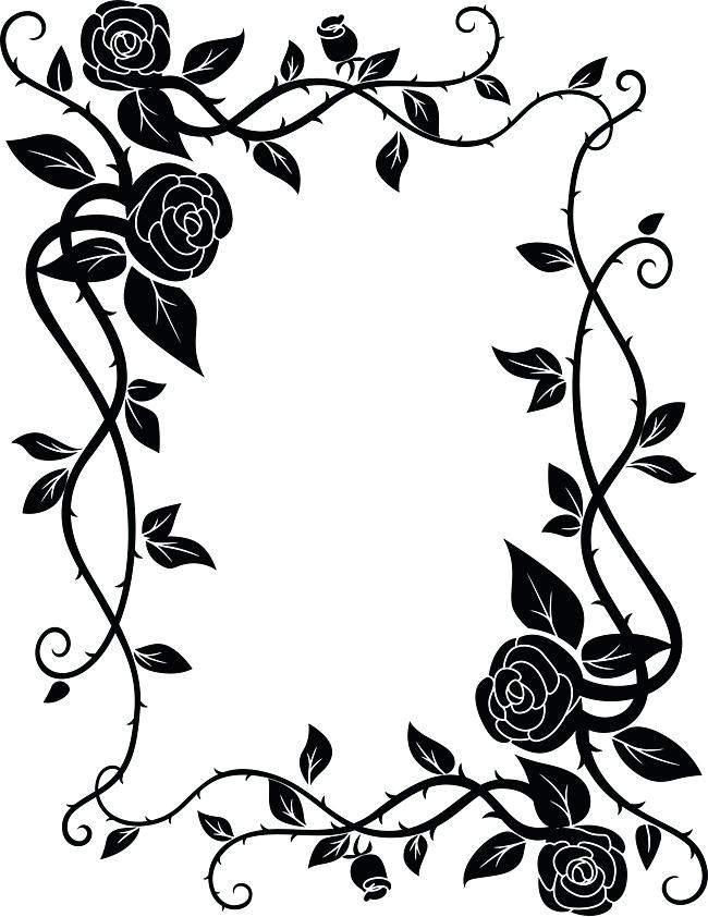 Download Vine Border Vector at Vectorified.com | Collection of Vine ...