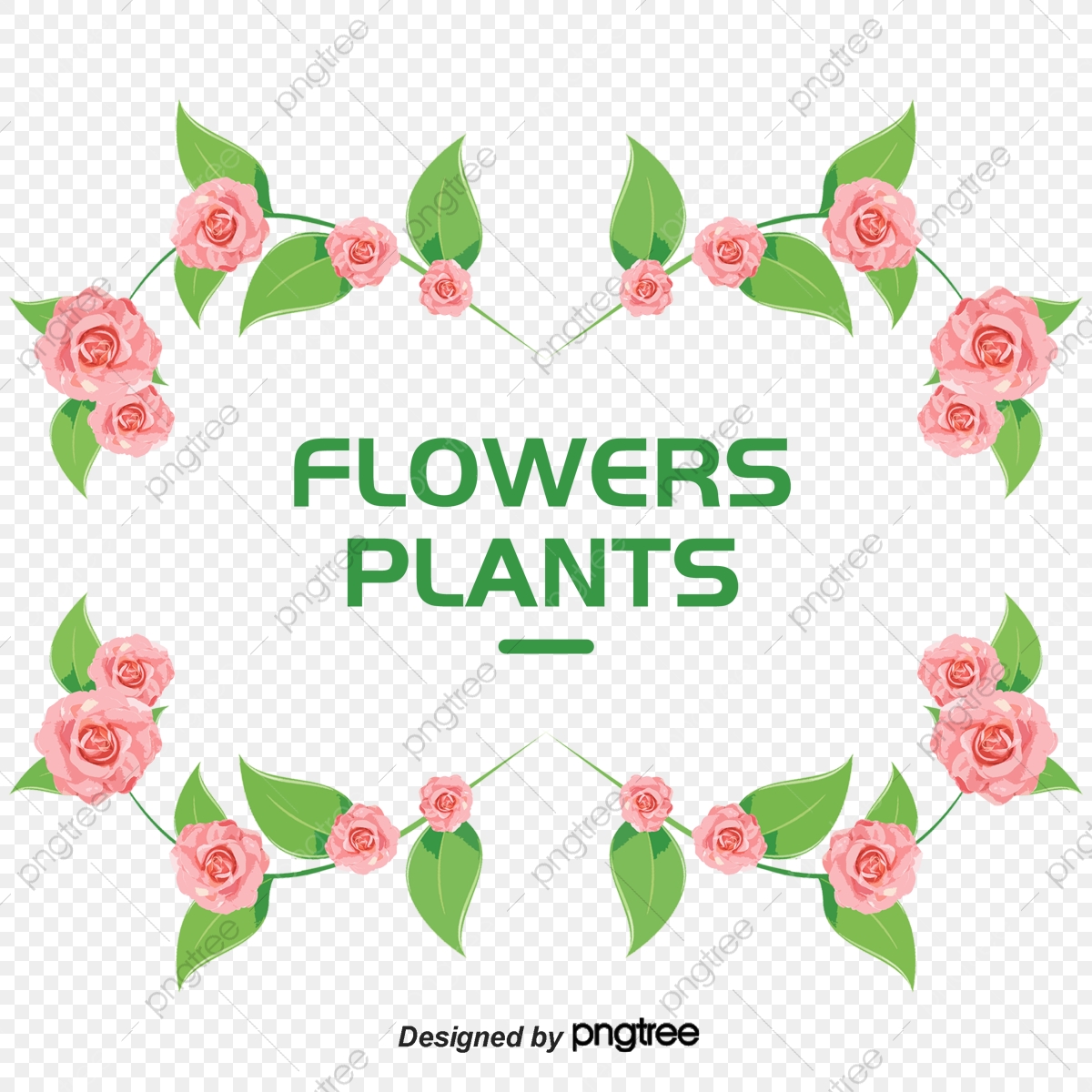 1200x1200 Beautiful Flower Vine Border Theme Frame Navigation Header, Fine