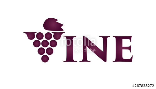 500x286 Vine Logo Design For Winery Stock Image And Royalty Free Vector