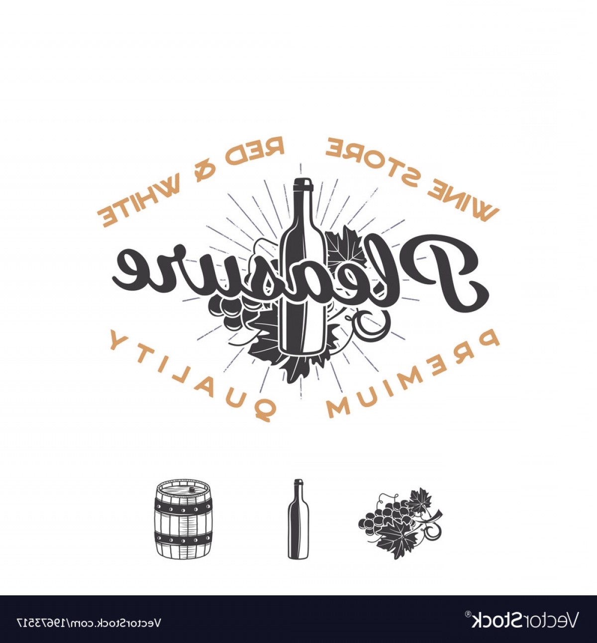 1200x1294 Wine Shop Logo Template Concept Wine Bottle Vine Vector Soidergi