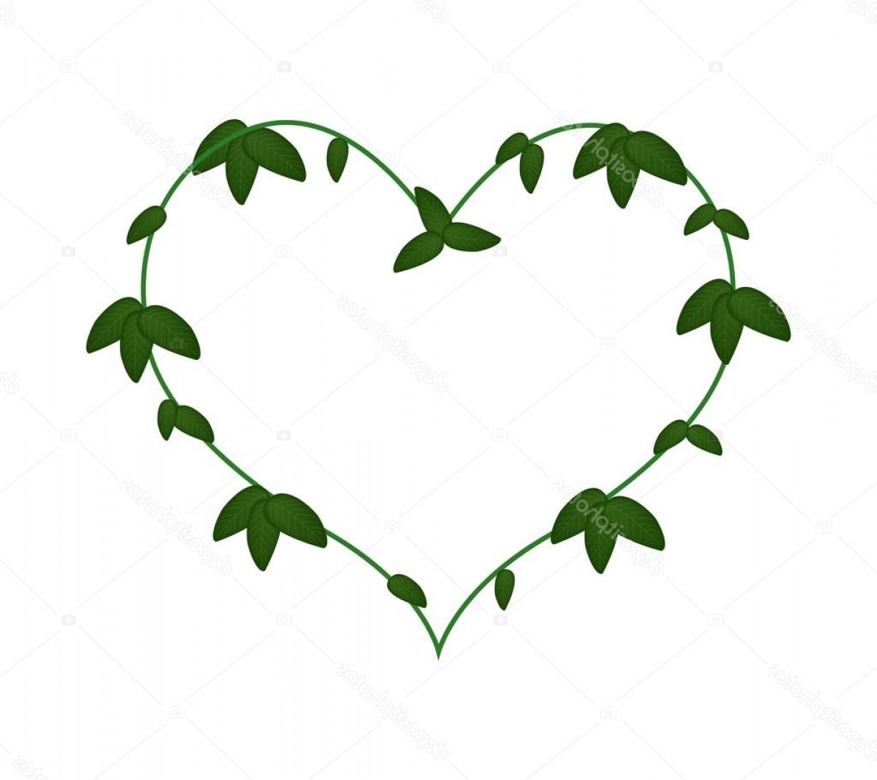 1228x1092 Vine Of Leaves Vector Art Catchsplace