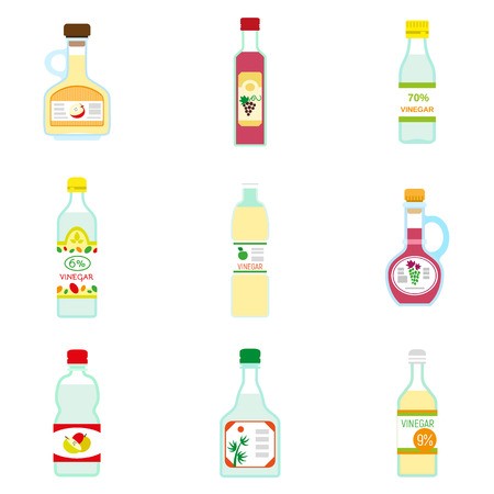 450x450 Vinegar Icon Set Flat Set Of Vinegar Vector Icons For Web Design