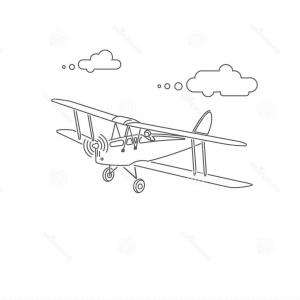 Vintage Airplane Vector Line Art Savoyuptown 300x300 Vintage Airplane Vector Line Art Savoyuptown