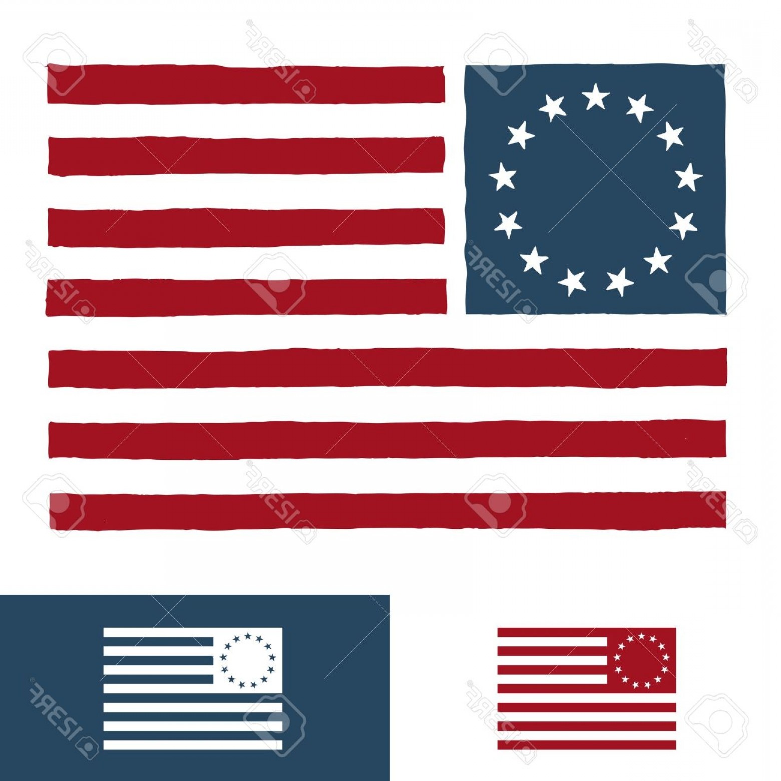 1560x1560 Photooriginal Vintage American Flag Design With Stars Handandbeak