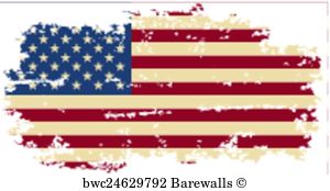 300x174 Vintage American Flag Distressed Grunge Usa Posters And Art