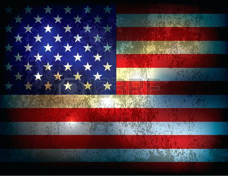 450x348 Distressed American Flag Vector