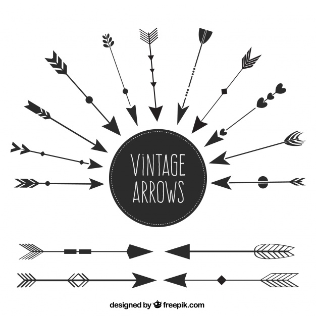 Set Of Ethnic Vintage Arrows Vector Free Download 626x626 Set Of Ethnic Vintage Arrows Vector Free Download