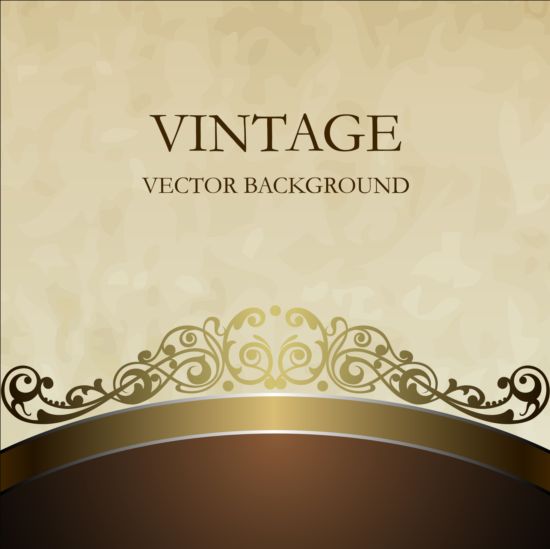 550x549 Brown With Beige Vintage Background Vector Free Download