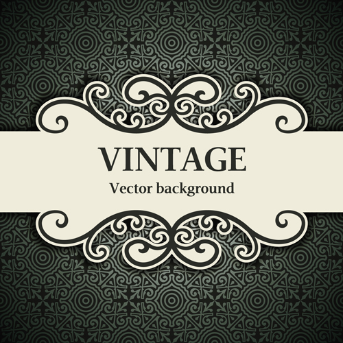 500x500 Decor Pattern With Vintage Background Vector Free Download