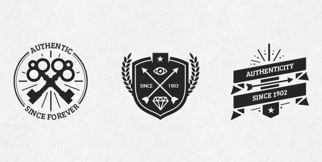 636x320 Free Hipster And Vintage Badges Pixelosaur Blog