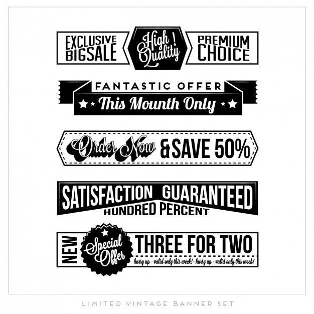 626x626 Shop Banners Vector Free Download