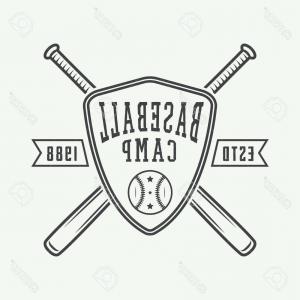 300x300 Photostock Vector Vintage Baseball Logo Emblem Badge And Design
