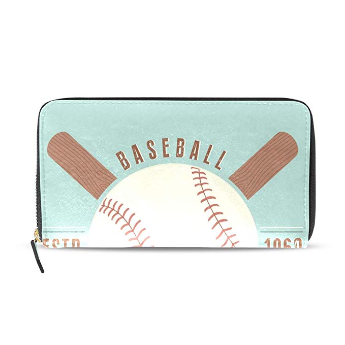 679x679 Womens Wallets Vintage Baseball Vector Emblem Leather