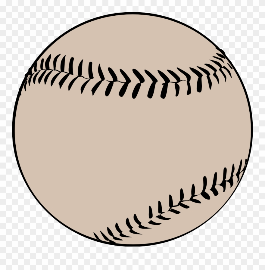 880x897 Free Baseball Vector Art