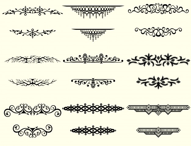 626x481 Collection Of Vintage Borders Vector Free Download