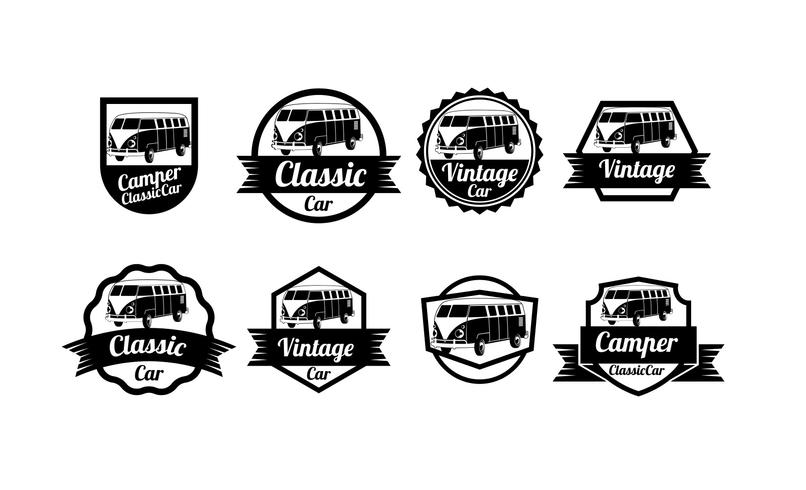 Vw Camper Vector Badges 806x490 Vw Camper Vector Badges