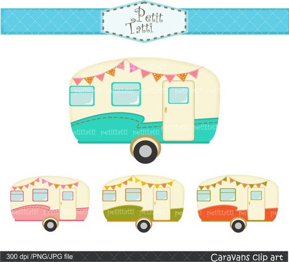 Vintage Camper Clipart 570x517 Vintage Camper Clipart