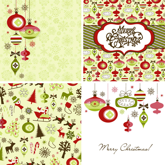 Vintage Christmas Vector