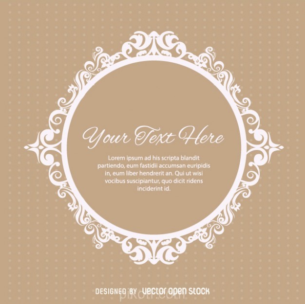 Vintage Circle Vector