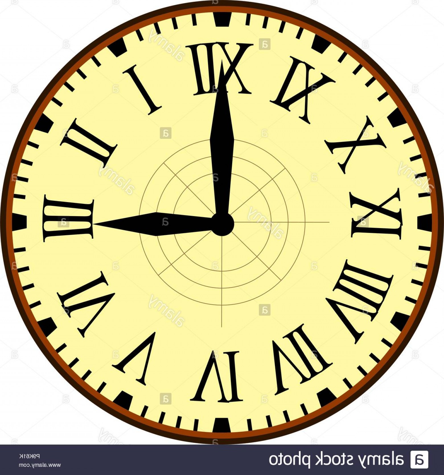 Vintage Clock Vector at Vectorified.com | Collection of Vintage Clock ...