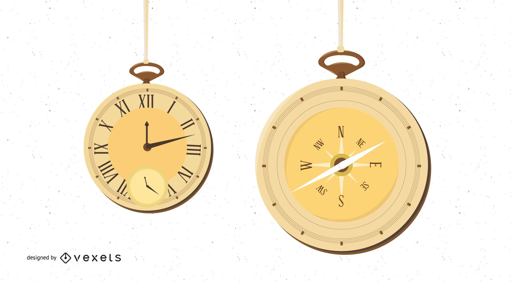 Vintage Vector Pocket Watch Compass 1701x936 Vintage Vector Pocket Watch Compass