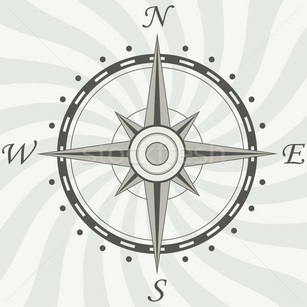 Vector Vintage Compass Vector Illustration Dmitry Merkushin 600x600 Vector Vintage Compass Vector Illustration Dmitry Merkushin