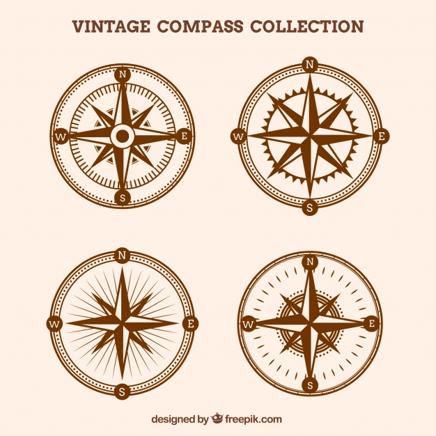 Free Download Vintage Compass Collection 626x626 Free Download Vintage Compass Collection