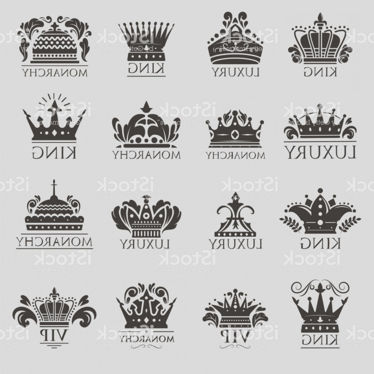 1228x1228 King Crown Vector Logo Vintage Premium Golden Yellow Badge