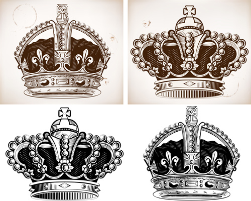 500x400 Royal Crown Vintage Design Vectors Free Vector In Encapsulated