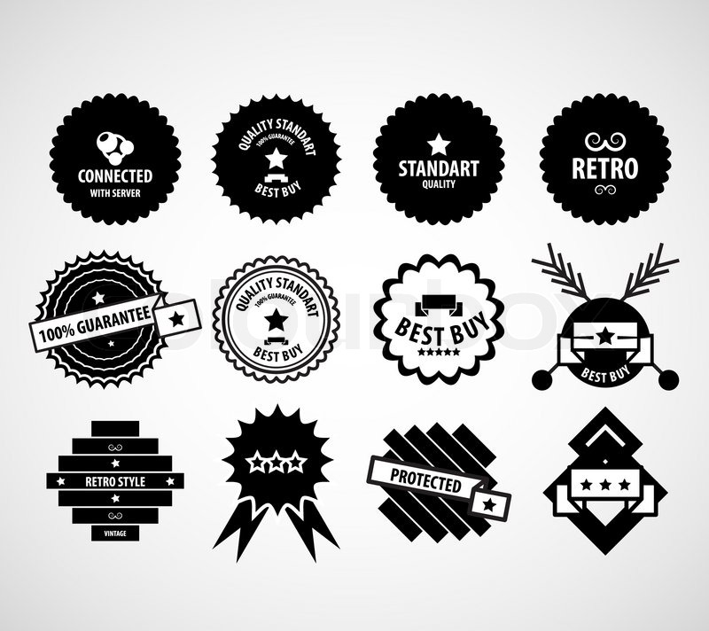 Black Vintage Vector Design Elements Stock Vector Colourbox 800x712 Black Vintage Vector Design Elements Stock Vector Colourbox