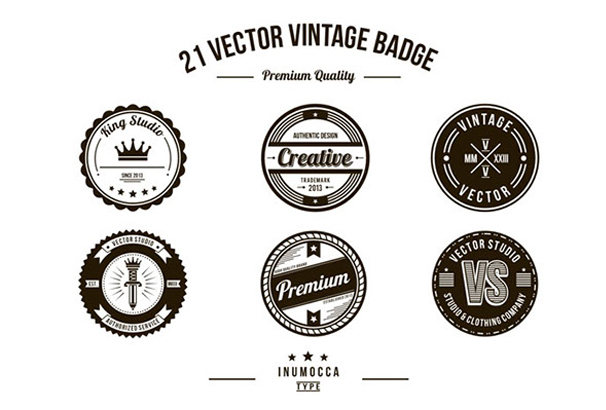 606x410 Free Vector Badges, Logos Symbols Templates