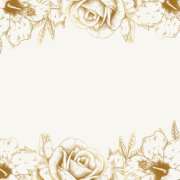 626x626 Vintage Floral Background Vector Free Download