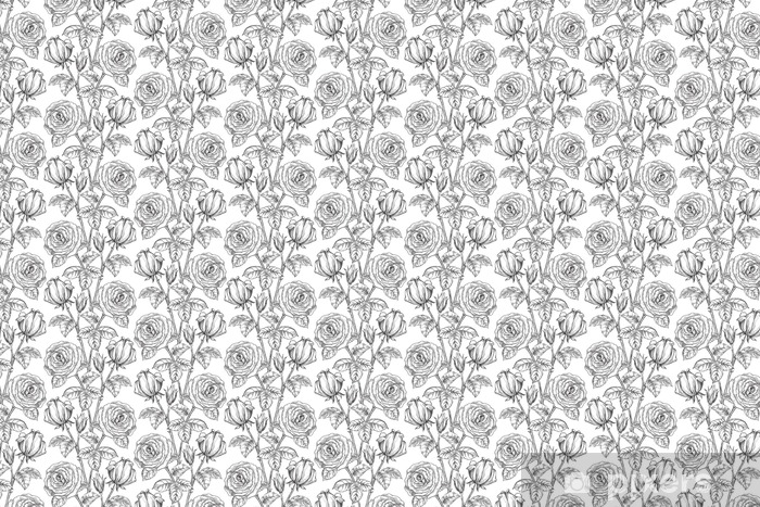 700x467 Vintage Floral Background Vector Ornate Seamless Pattern