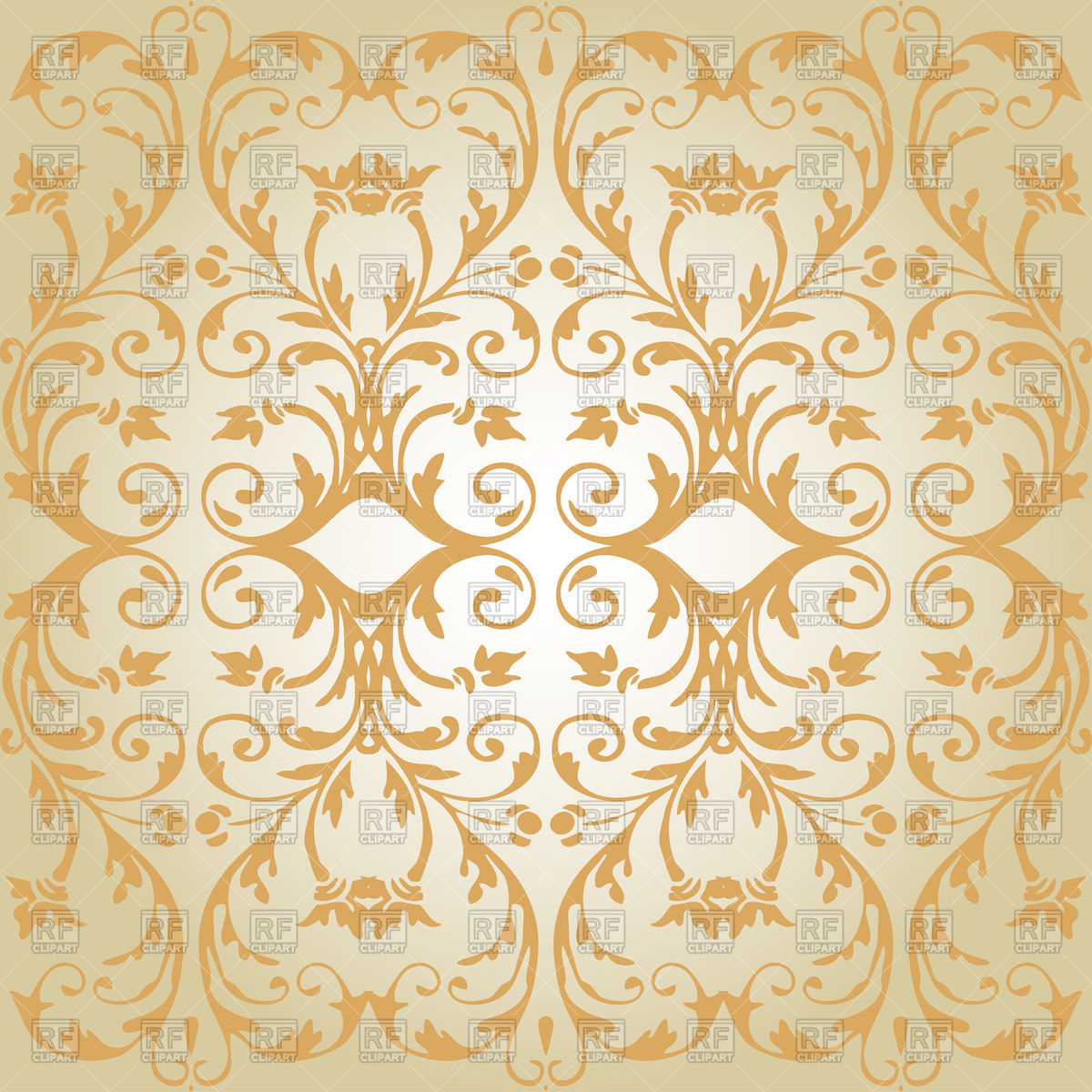 1200x1200 Vintage Seamless Floral Background Vector Image Of Backgrounds