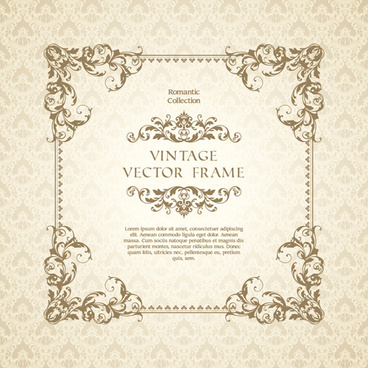 368x368 Free Vintage Floral Vector Art Free Vector Download