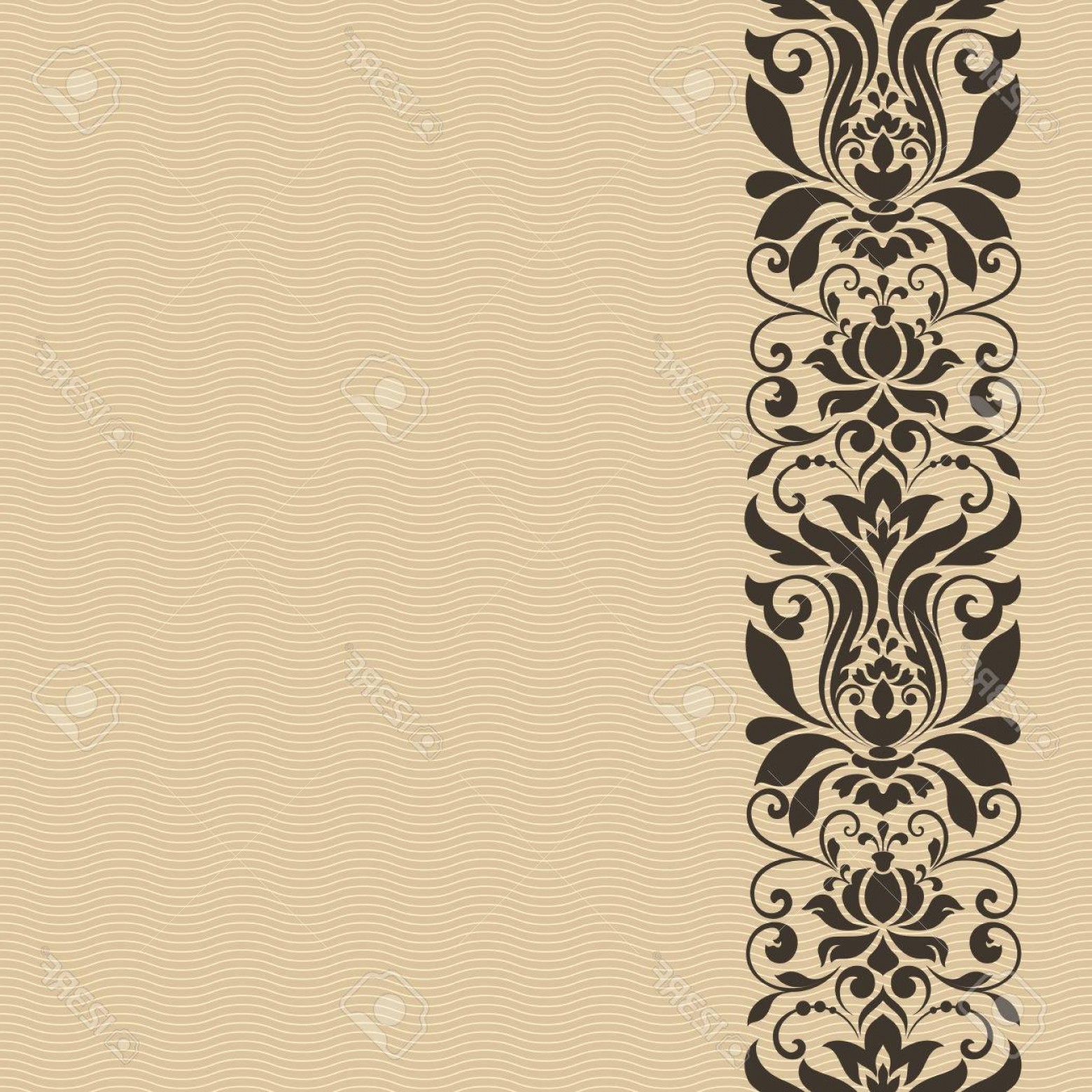 Vintage Floral Border Vector At Collection Of Vintage Floral Border Vector 1598