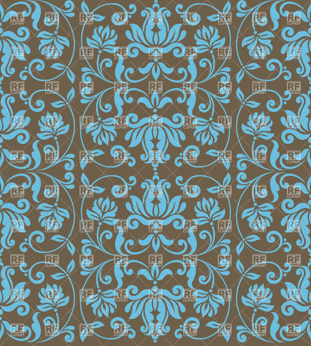 1080x1200 Seamless Vintage Floral Pattern Vector Image Of Backgrounds