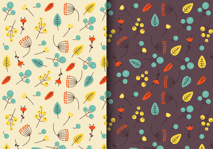 700x490 Vintage Floral Pattern